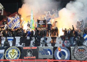 Les ultras bordelais malmenés a Lille