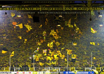 La face cachée de la Südtribüne de Dortmund