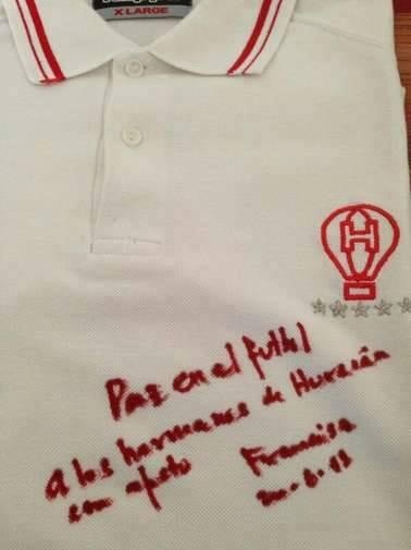 Le geste du Pape pour calmer le foot argentin