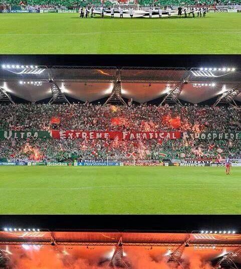 Les ultras du Legia Varsovie tournent en dérision l’UEFA