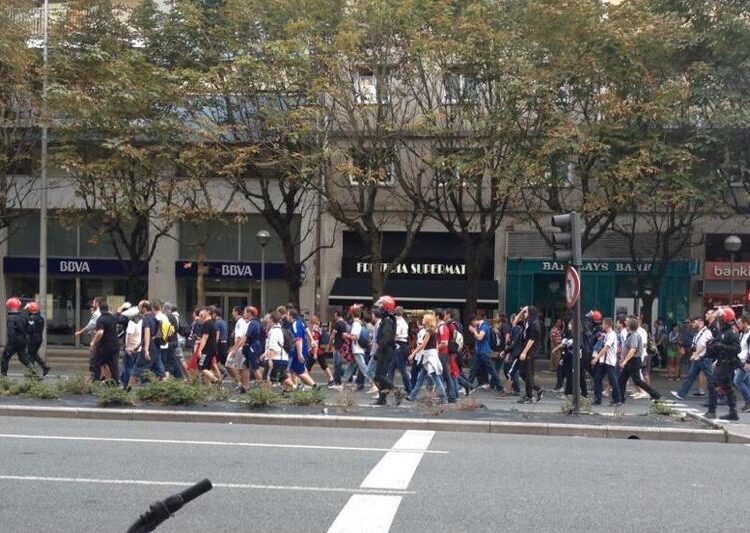 Des débordements en marge de Real Sociedad-Lyon