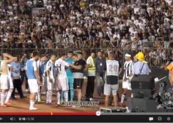 Le chef des ultras du Partizan retire le brassard au capitaine