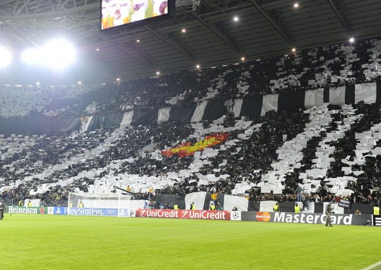 Le désastreux tifo juventino contre le Real Madrid