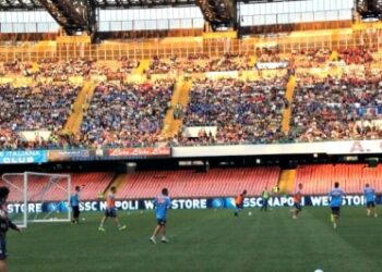 12 000 personnes à l’entrainement du Napoli