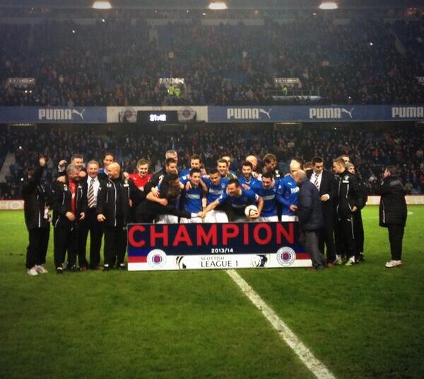 Les Glasgow Rangers promus en deuxième division