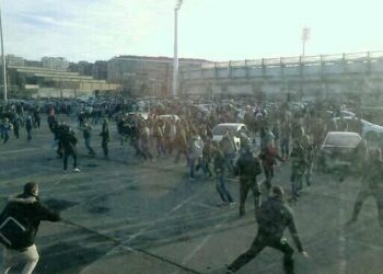 Incidents entre supporters après Racing Santander-Real Oviedo