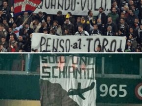 Juve : 3 tifosi identifiés pour la banderole sur Superga