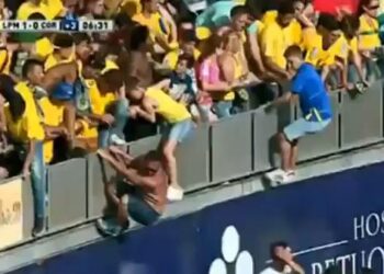 Las Palmas : Les supporters fêtent la montée trop tôt