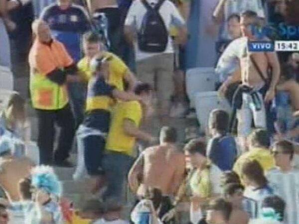 Affrontements entre Argentins et Brésiliens à Sao Paulo