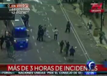 Débordements à Buenos Aires après la finale perdue