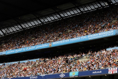 Manchester City : Les drapeaux sont désormais virtuels