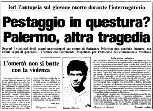 Salvatore Marino : Le sang de Cosa Nostra