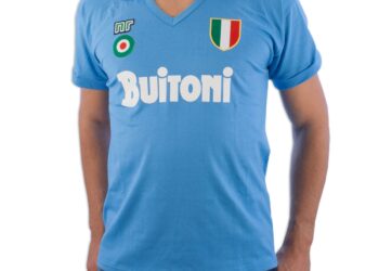 JEU CONCOURS : Gagnez un maillot rétro Naples Maradona + un t-shirt Pouchain