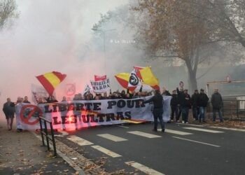 Revivez la manifestation anti-flash-ball à Lyon