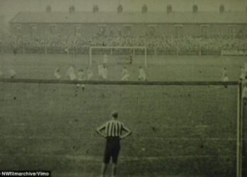La plus vieille séquence filmée d’un match de football