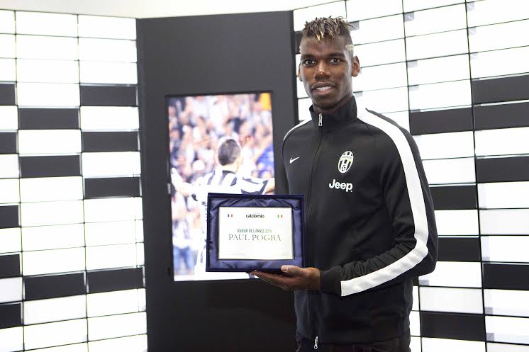 Pogba élu joueur Calciomio de l’année 2014