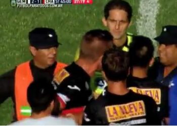 Polémique arbitrale en Argentine, la police sort le gaz lacrymogène