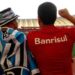 Des supporters du Gremio et de l’Internacional ensemble lors du derby