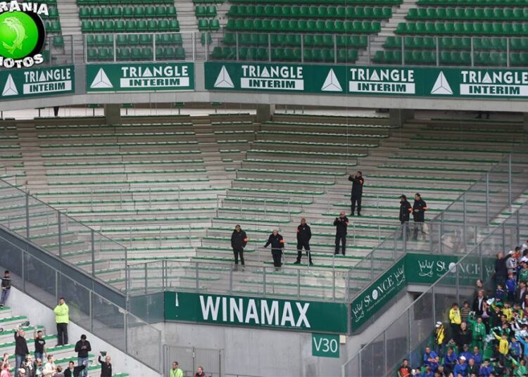 Pourquoi le parcage montpelliérain à Saint-Etienne était vide