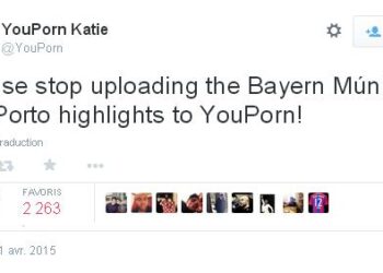 YouPorn inondé de vidéos de Bayern-Porto