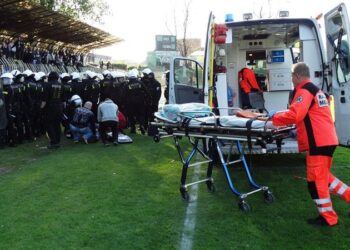Un supporter tué par balle en caoutchouc en quatrième division polonaise