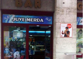 Un bar baptisé « Juve Merda » ouvre à Naples