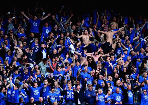 Leicester City offre une bière à ses supporters