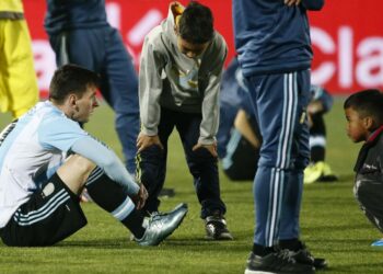 Ce qu’ont dit les enfants qui ont consolé Messi