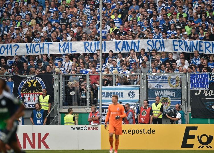 Le MSV Duisbourg s’excuse après la banderole de la honte