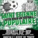 Événement football populaire et hip-hop à Saint-Etienne