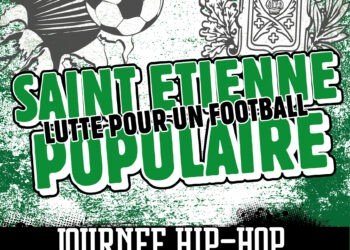Événement football populaire et hip-hop à Saint-Etienne