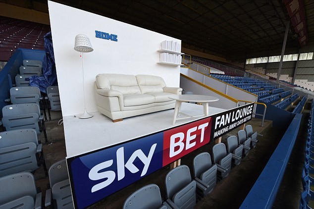 Championship : Sky Bet propose une loge dans la tribune visiteurs