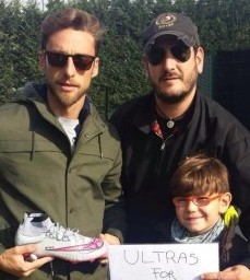 Les ultras italiens solidaires pour le Noël des enfants malades