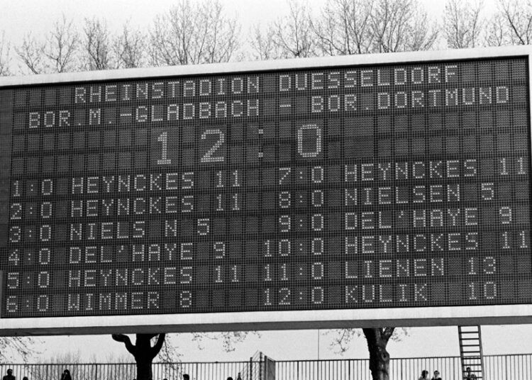 Le jour où le Borussia Mönchengladbach a pulvérisé le Borussia Dortmund