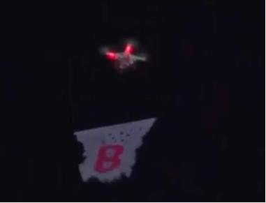 Les supporters de Cruzeiro chambrent leurs rivaux de l’Atletico Mineiro