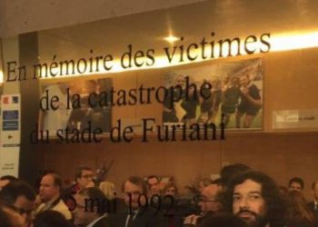 Une plaque commémorative de la tragédie de Furiani inaugurée au ministère des Sports