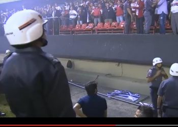 São Paulo : une barrière cède au Morumbi, sans gravité