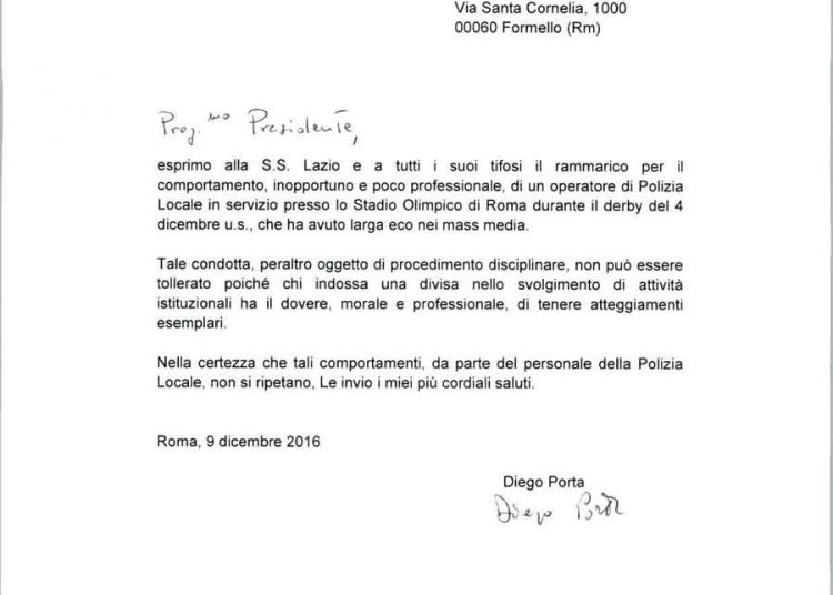 Derby de Rome : une procédure à l’encontre du policier chambrant la Lazio