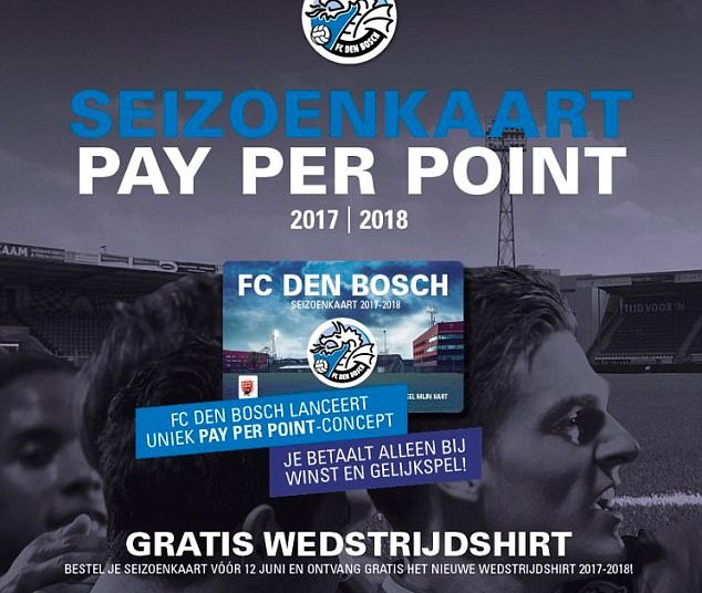 Un club néerlandais lance un abonnement au prix déterminé par les résultats sportifs