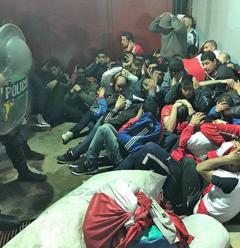 120 supporters d’Independiente détenus après des affrontements avec la police