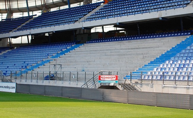 Sochaux enlève des sièges en tribune nord pour son kop de supporters
