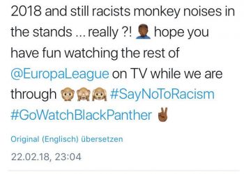 Batshuayi accuse certains fans de Bergame de cris racistes