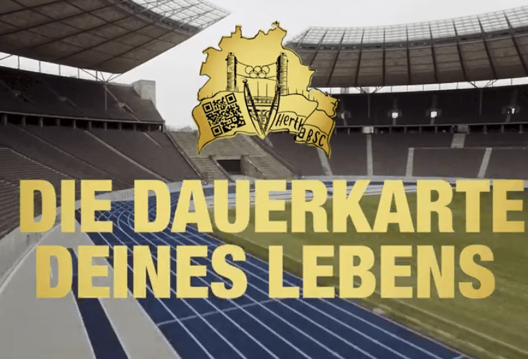 Hertha Berlin propose un abonnement très particulier à vie