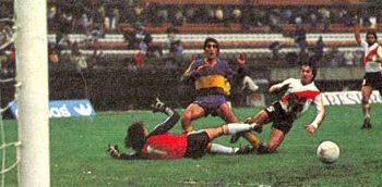 Le jour où Boca a joué à domicile face à River au Monumental