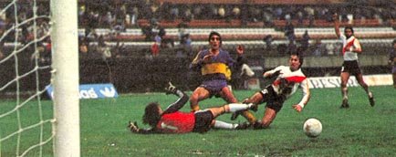 Le jour où Boca a joué à domicile face à River au Monumental