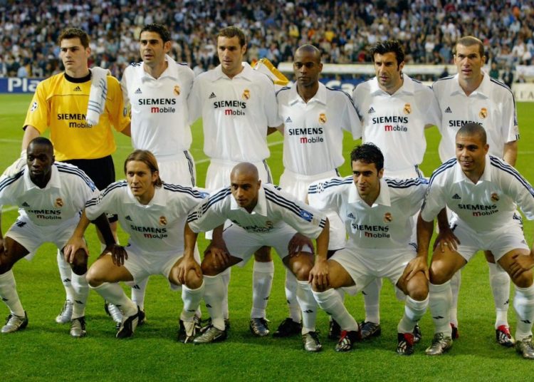 Real Madrid, les Galactiques 2002-2003 : un football protagoniste avec des artistes