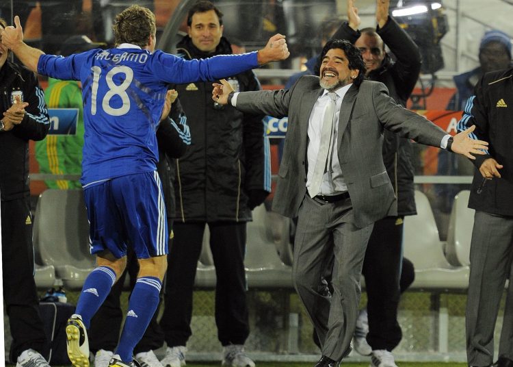 Argentine : l’émouvante lettre de Martin Palermo en hommage à Maradona