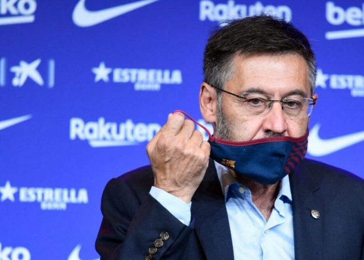 Le président démissionnaire du Barça placé en garde à vue