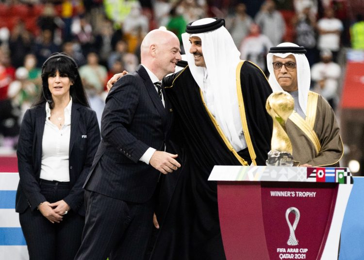 Le président de la FIFA Gianni Infantino a emménagé au Qatar